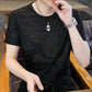 Men's Summer Print Short-Sleeve Top