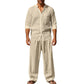 ⏳Time-limited Special⏰Men's Casual Breathable Shirt and Pants Set
