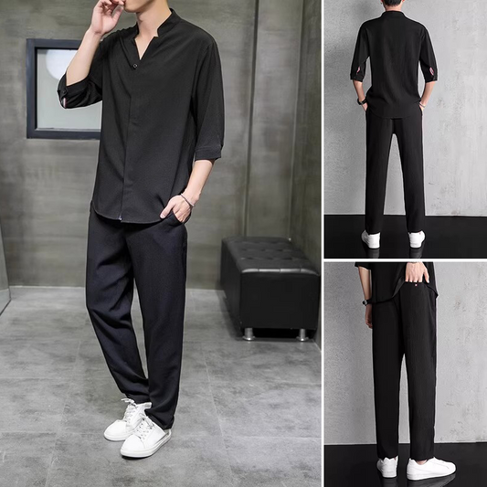 ⏳Time-limited Special-Free shipping⏰Men’s Breathable Causal 2-Piece Set