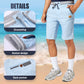 Men's Color-Blocking Drawstring Shorts