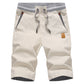 Men's Color-Blocking Drawstring Shorts