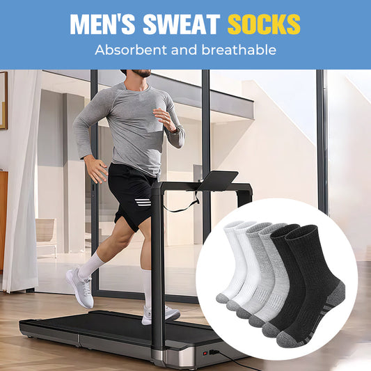 Men's Sweat Absorbent Breathable Socks