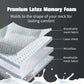 Multi-Zone Memory Foam Neck Support Pillow