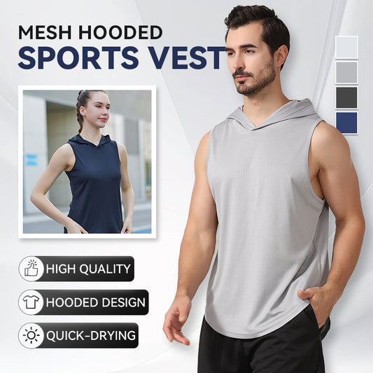 Mesh Hooded Sports Vest