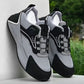 Men's Stylish Thick Sole Spiral Button Casual Shoes
