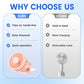3-Speed Solar Hat Clip Fan