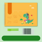 8-Theme Cartoon Tracing Groove Drawing Book