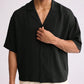 Men's Casual Loose Fit Solid Color Shirt