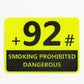 Reflective High-Visibility Gas Cap Sticker