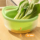 Multi-Functional Double-Layer Draining Basket