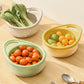Multi-Functional Double-Layer Draining Basket