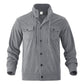 Men's Corduroy Button-Down Long Sleeve Jacket