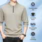 Men's Half-Zip Crew Neck Casual Pullover