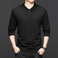 Men's Half-Zip Crew Neck Casual Pullover