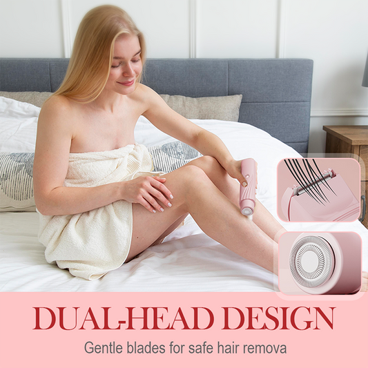 🎅This year's Christmas gift is beauty🌸Dual-Head Epilator for Women, IPX7 Waterproof