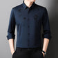 Men's Bamboo Print Casual Business Shirt