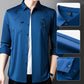 Men's Bamboo Print Casual Business Shirt