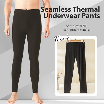 Men's Seamless Thermal Underwear Pants