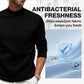 Men’s Antibacterial Solid Color Thermal Long Sleeve Top