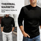 Men’s Antibacterial Solid Color Thermal Long Sleeve Top