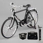 1: 10 Simulation Mini DIY Retro Bicycle Model Ornament