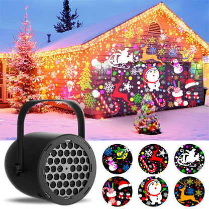 🔥Best Christmas Gift-Up to 50% OFF🎅16-Pattern USB Christmas Projector Light✨