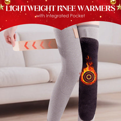 Lightweight Knee Warmers with Integrated Pocket