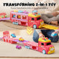 Kids’ 2-in-1 Car Launcher Racing Truck Set