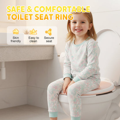 Safe & Comfortable Toilet Seat Ring for Children