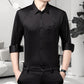 Men's Stretch Wrinkle-Resistant Long Sleeve Shirt