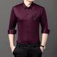 Men's Stretch Wrinkle-Resistant Long Sleeve Shirt