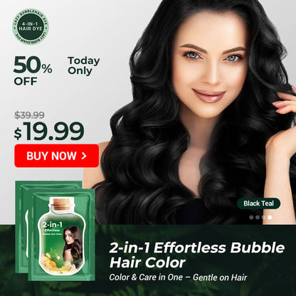2-in-1 Effortless Bubble Hair Color
