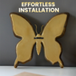 Vintage Mirror Butterfly & Dragonfly Wall Decor