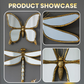Vintage Mirror Butterfly & Dragonfly Wall Decor