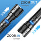 Multifunctional Outdoor Portable Zoom Flashlight