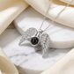 Convertible Heart Wing Photo Projection Necklace