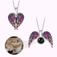Convertible Heart Wing Photo Projection Necklace
