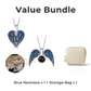 Convertible Heart Wing Photo Projection Necklace