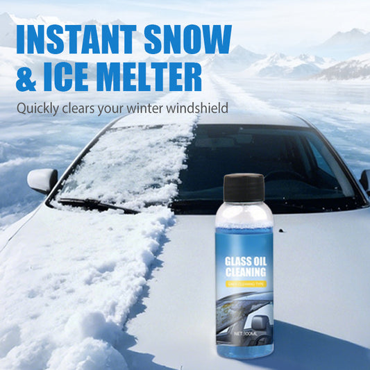 Rapid-Melt Winter Windshield Cleaner & De-Icer