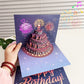 🎂🎉Birthday Cards With Fireworks & Pop Up Cake & Blow-able Music