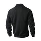 Men's Casual Half-Zip Cable-Knit Sweater