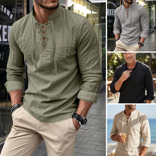 Men's Casual Solid Color Shirt