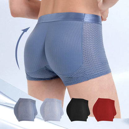 Men’s Butt Lift Mesh Boxer Brief