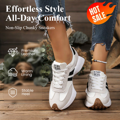 Women's Casual Non-Slip Chunky Sneakers