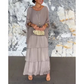 🌺 50% OFF💐Elegant mesh dress with a round neckline and floral print
