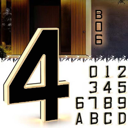 Waterproof LED House Numbers for Outside