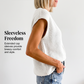 Women's Sleeveless Knit Sweater Vest