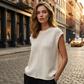 Women's Sleeveless Knit Sweater Vest