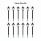 Vintage Solar-Powered Hexagonal Garden Lights