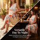 Women’s Sleeveless Floral Print Pleated Dress